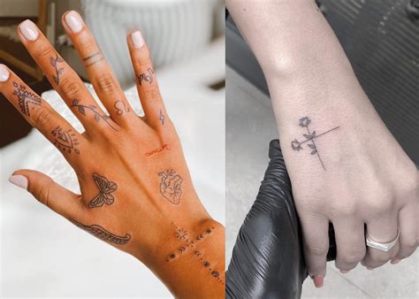 tatuajes en la mano para mujer|tatuajes elegantes en mano.